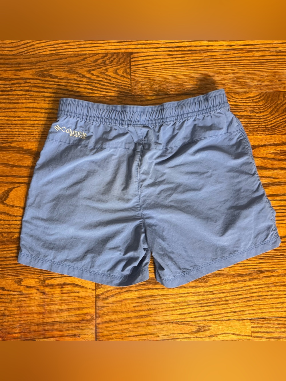 Columbia Blue Omni Shade Dry Fit Athletic Shorts - M